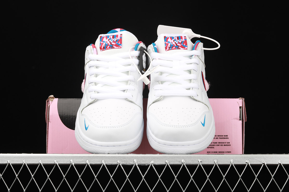 Parra x Nike SB Dunk Low White For Sale 