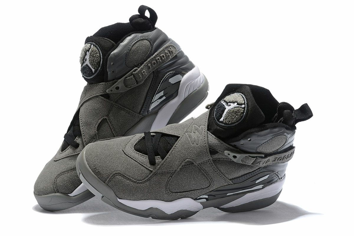 air jordan 8 grey