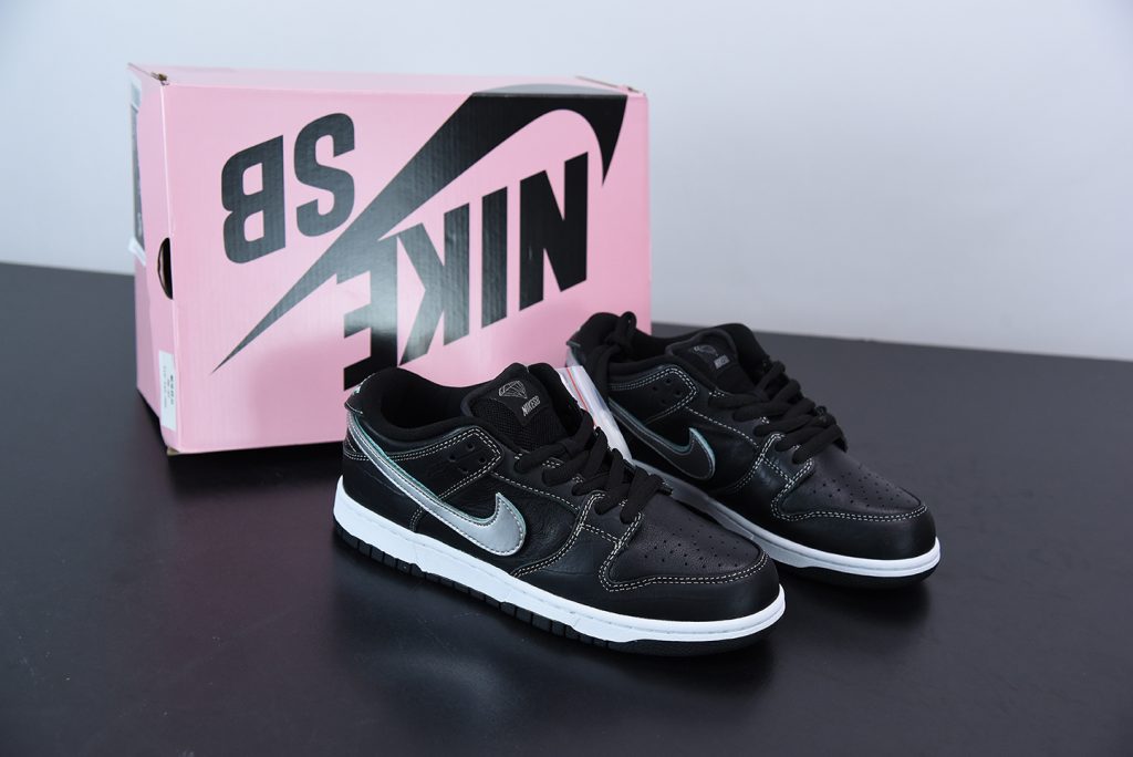 nike sb dunk diamond black
