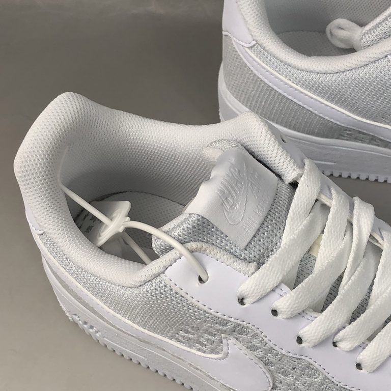 Nike Air Force 1 Flyknit 2.0 White AV3042-100 For Sale – The Sole Line