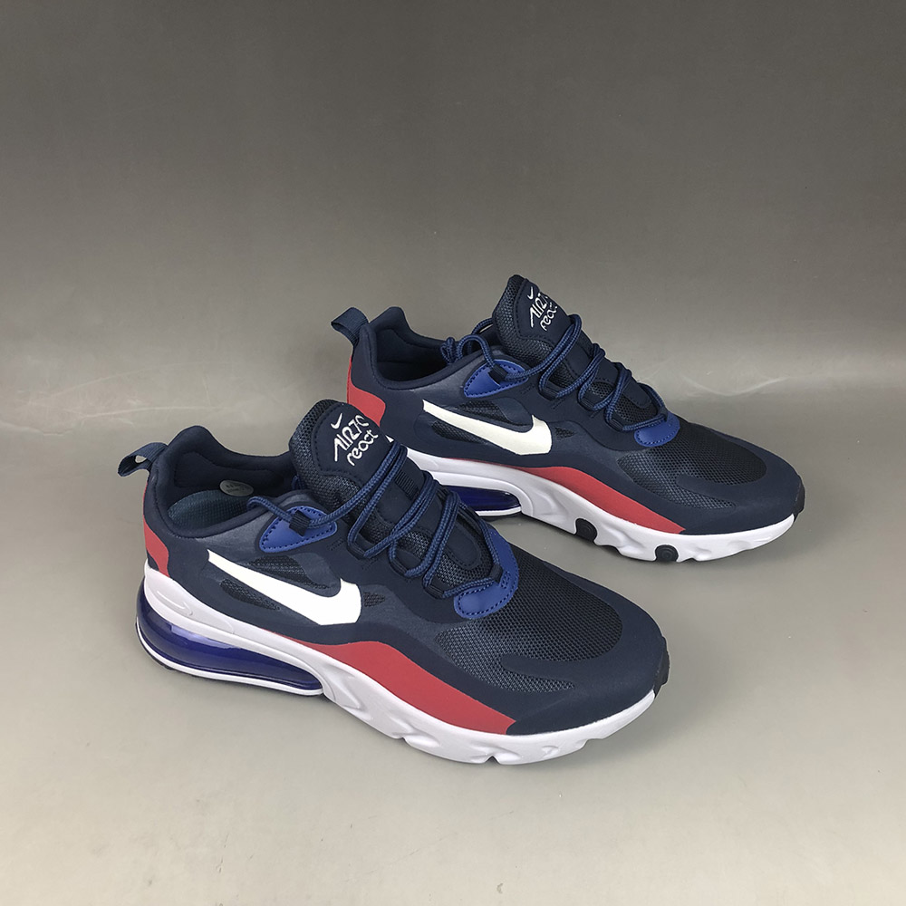 nike air max 270 navy blue and red