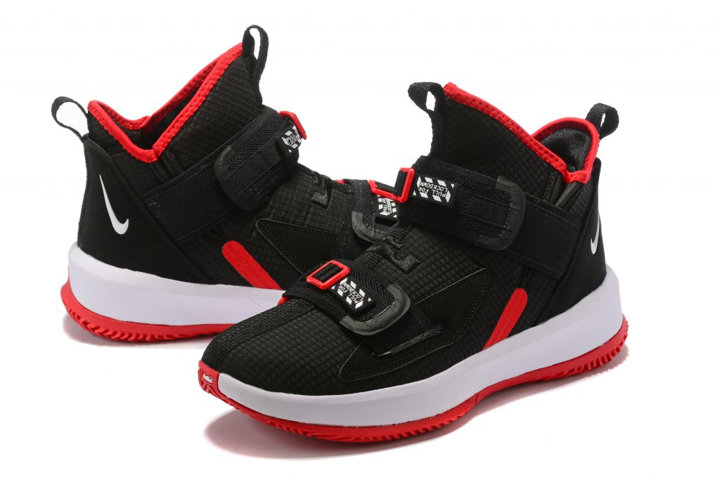 lebron soldier 13 red and black