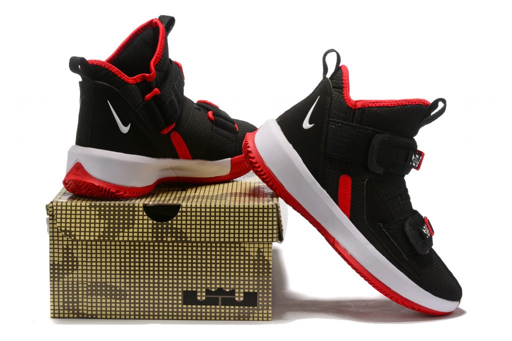 lebron soldier 13 red and black