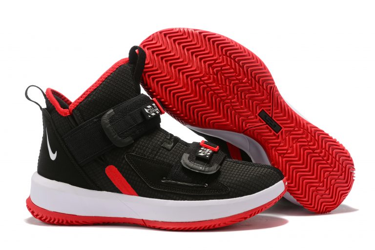 lebron soldier 13 red and black