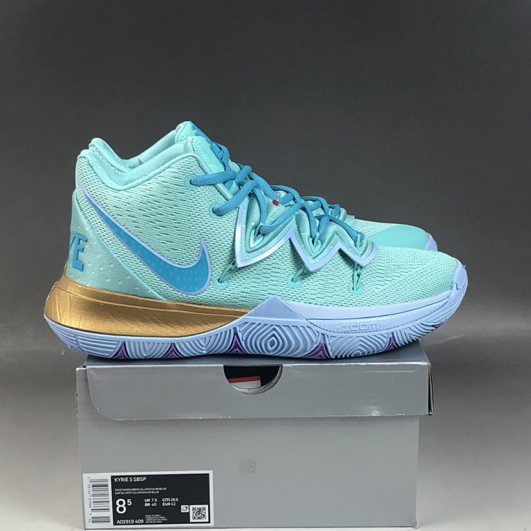 SpongeBob SquarePants x Nike Kyrie 5 Squidward Tentacles For Sale – The ...