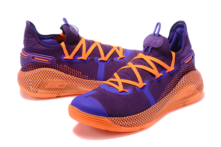 curry 6 blue and orange