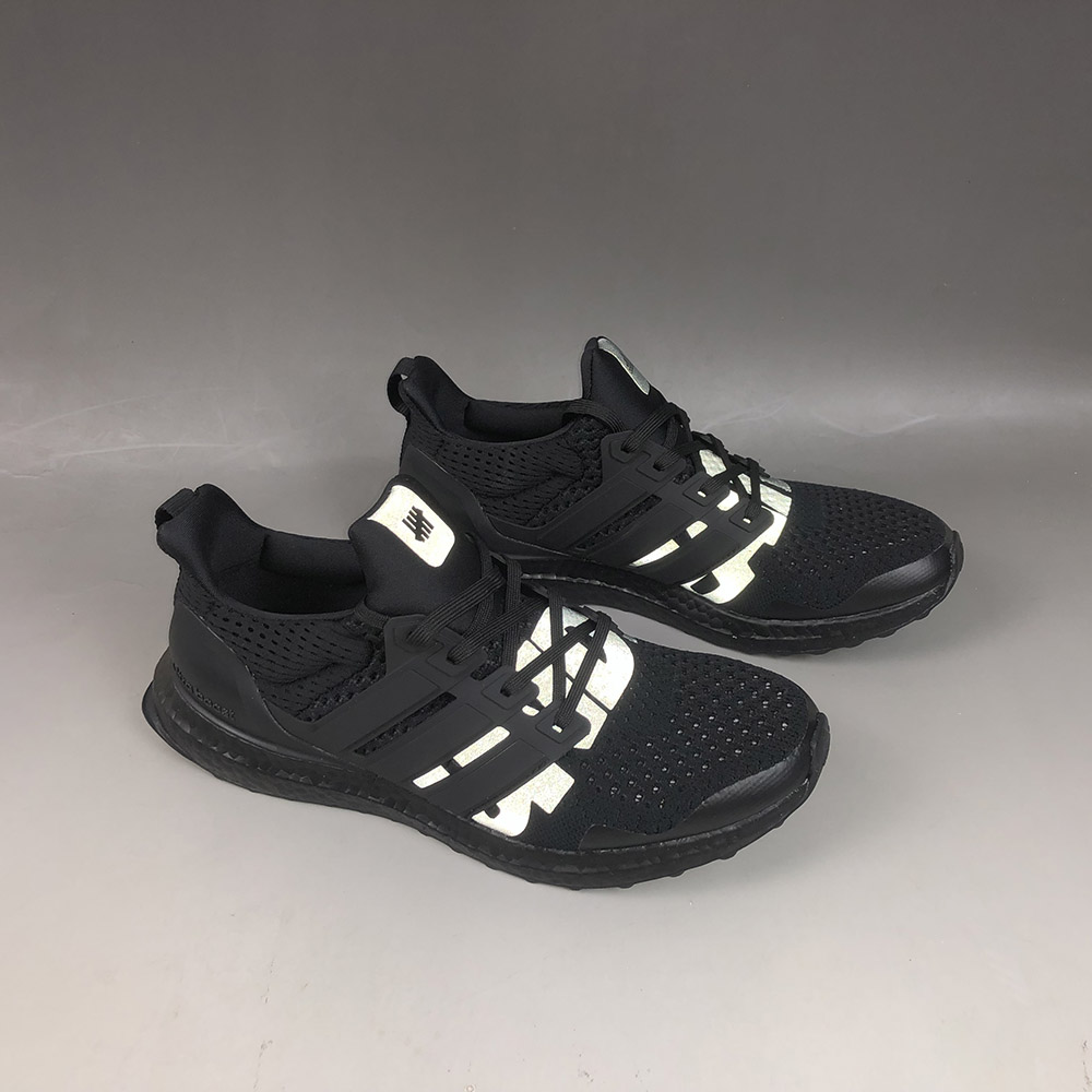 ultra boost undefeated black