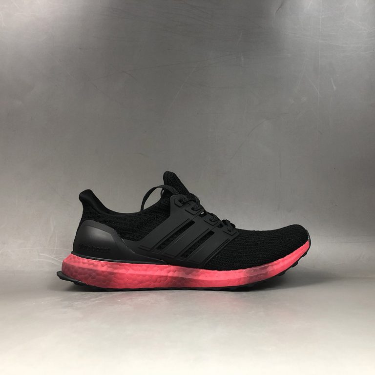 adidas Ultra Boost “Rainbow” Core Black/Solar Red For Sale – The Sole Line