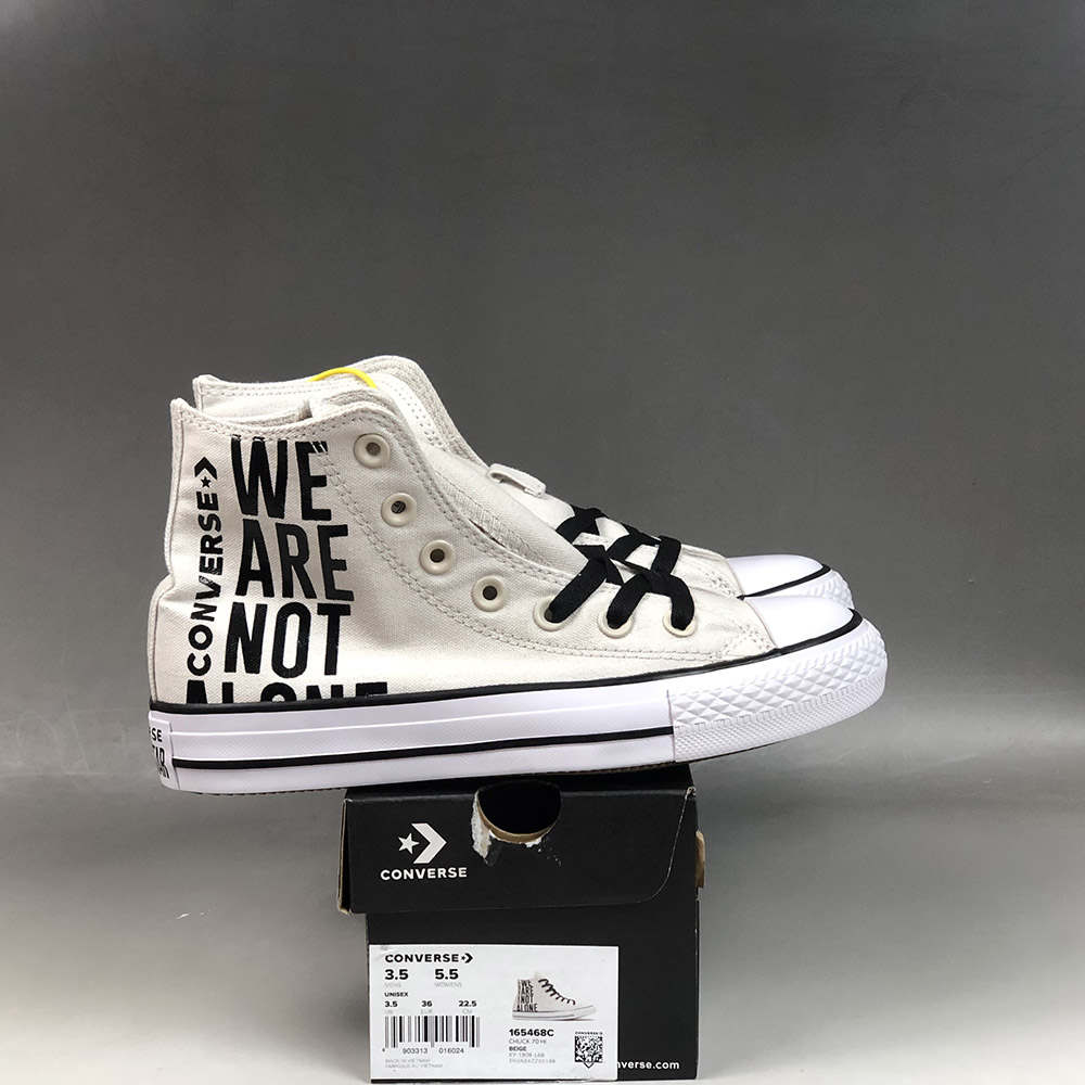 converse chuck taylor all star we are not alone
