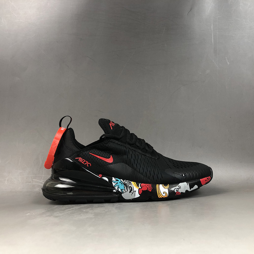 nike air max 270 womens black and red