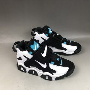 nike air barrage mid black white cabana