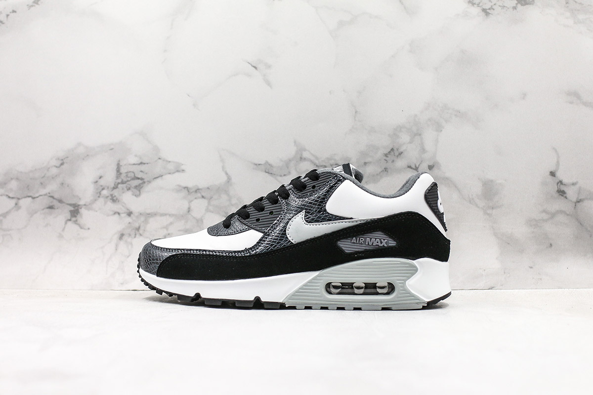 gray black and white air max