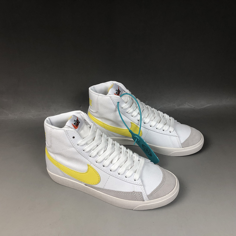 Nike Blazer Mid 77 Vintage White Yellow 
