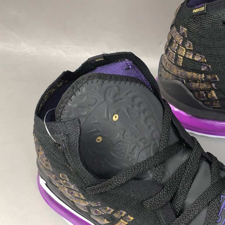 Nike LeBron 17 “Lakers” Black/White-Eggplant-Amarillo For Sale – The ...