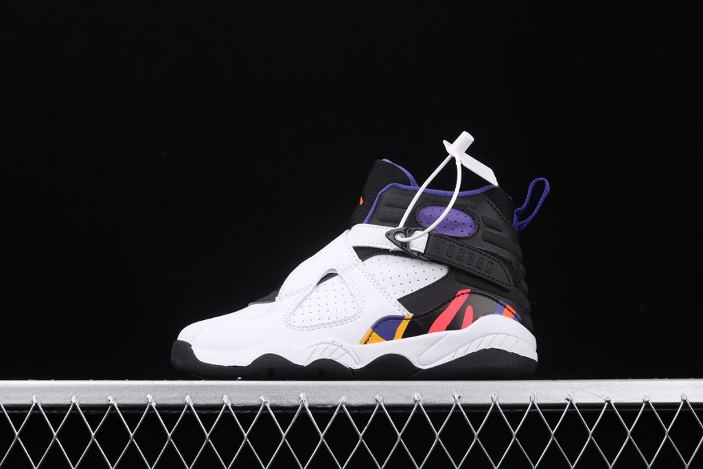 air jordan 8 retro white infrared 23 black bright concord