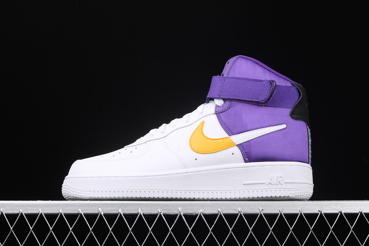 nike air force one lakers