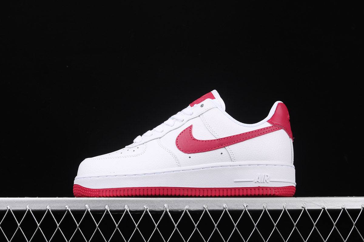 red and white nike air forces