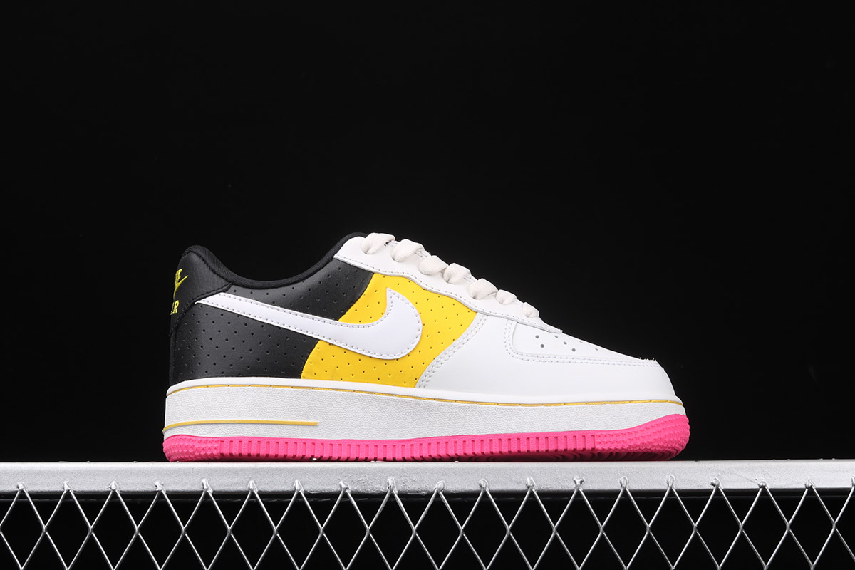 air force 1 low black and yellow