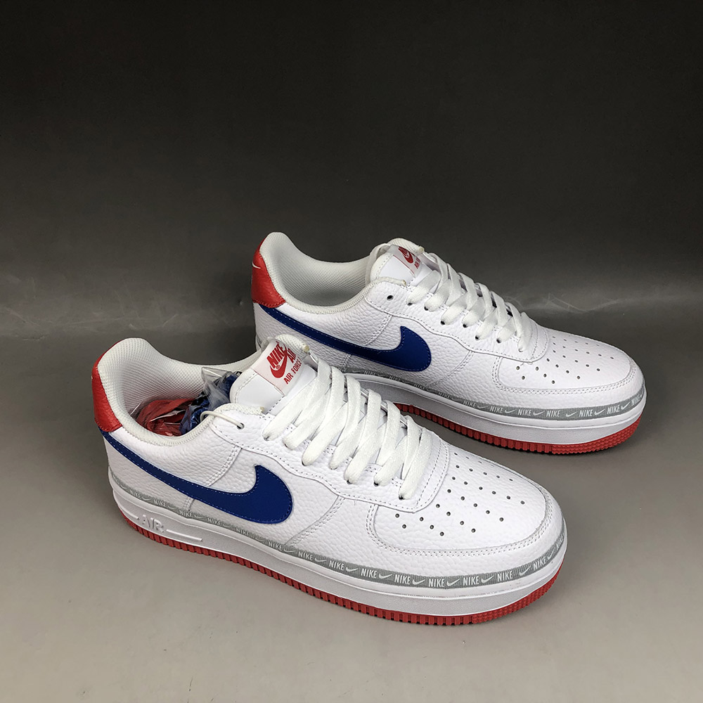 nike air force 1 low red and blue
