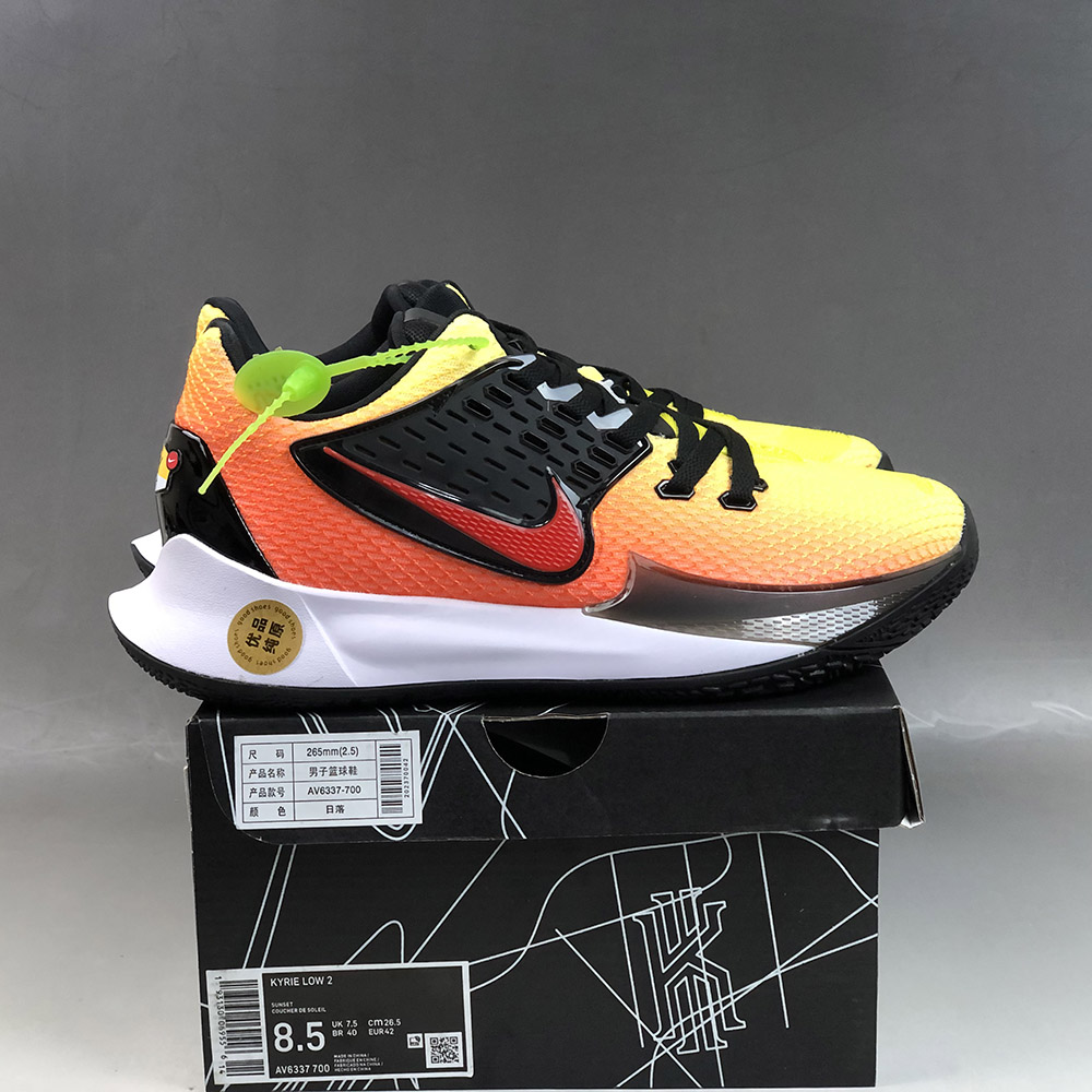 kyrie irving sunset shoes