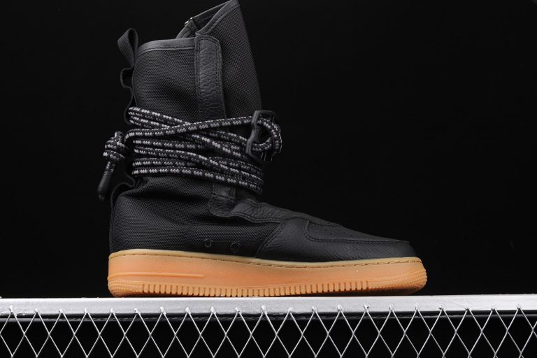 nike air force 1 boots black