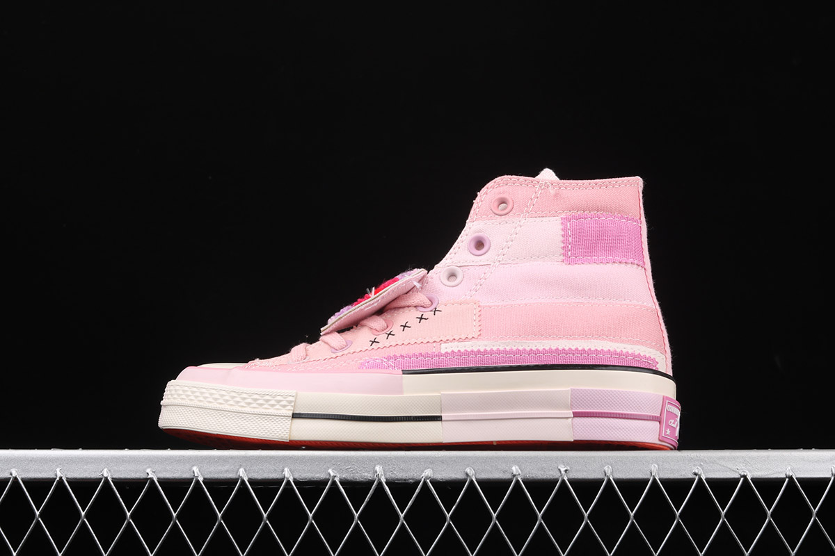 pink converse boots