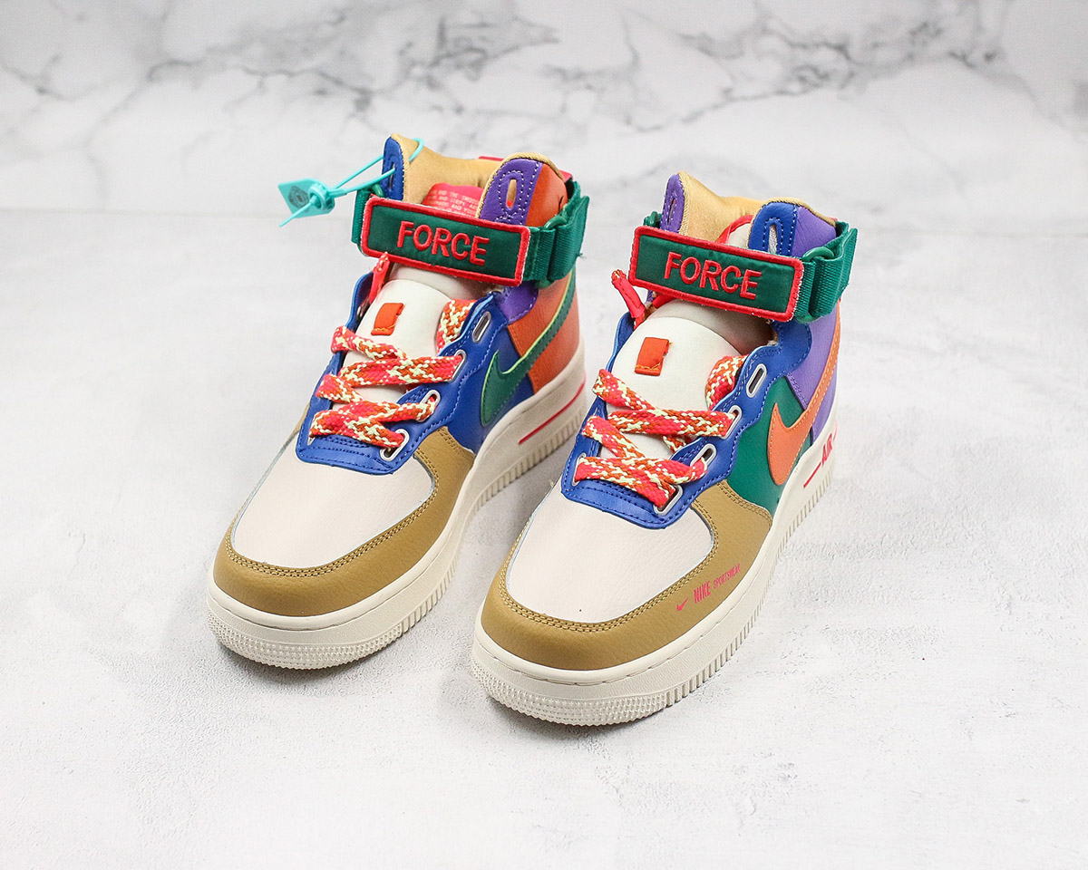 multicolor air force 1 high top