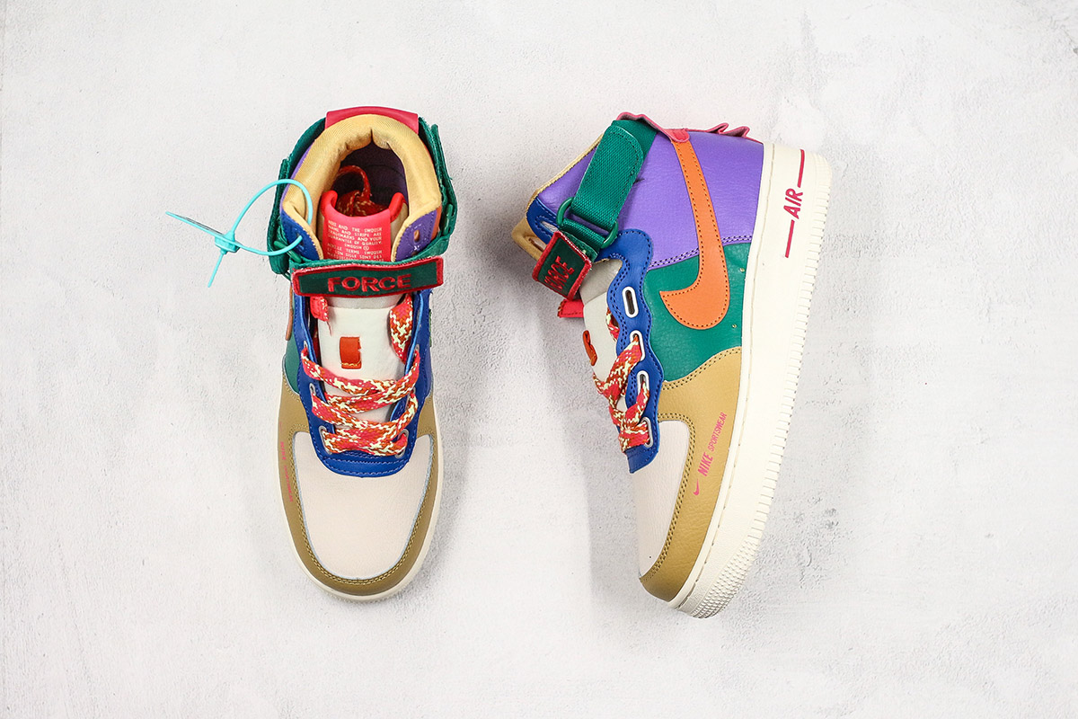 multicolor air force 1 high top