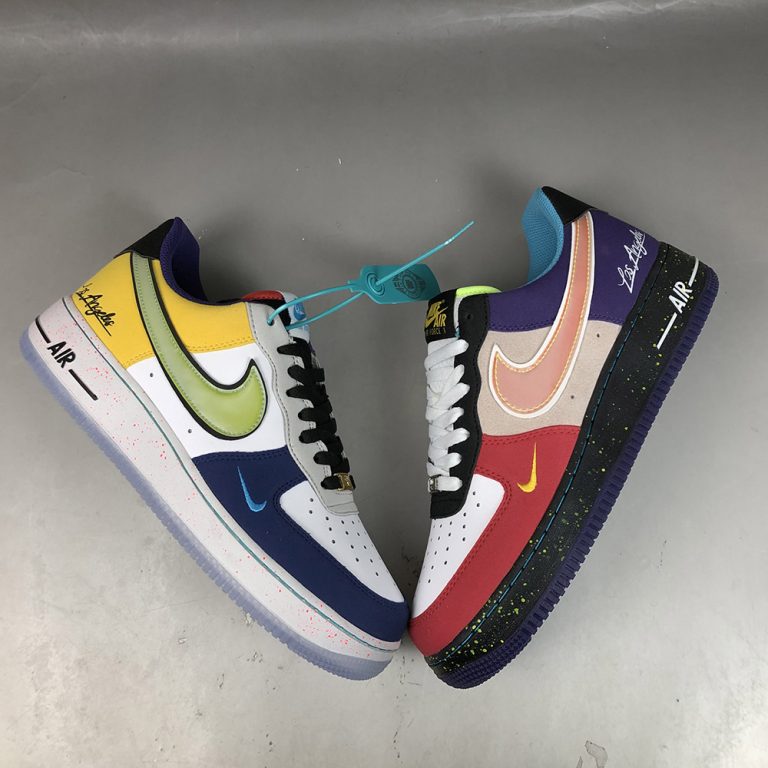 Nike Air Force 1 Low “What The LA” White/Black-Hyper Jade For Sale ...