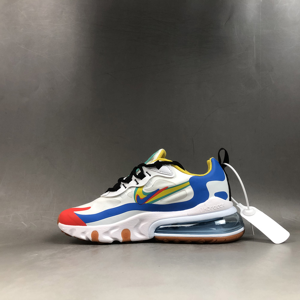 air max 270 red yellow blue