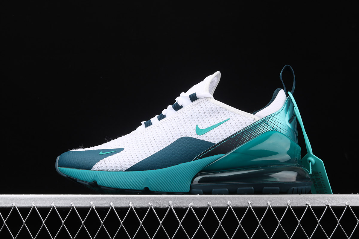 air max 270 teal and white