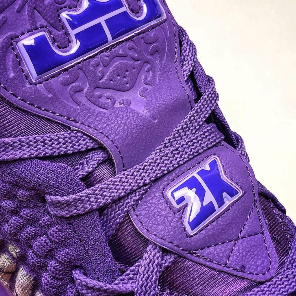 lebron 17 2k shoes purple