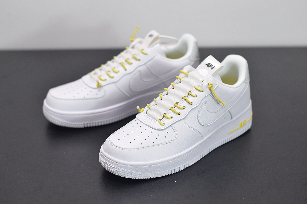nike air force 1 low lux white chrome yellow