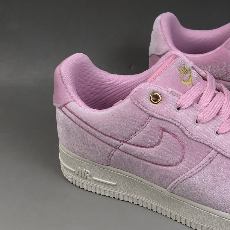 nike air force 1 velvet pink