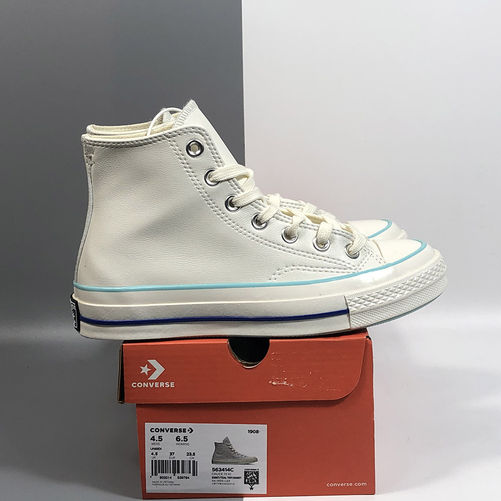 converse chuck 70 pastel leather high top
