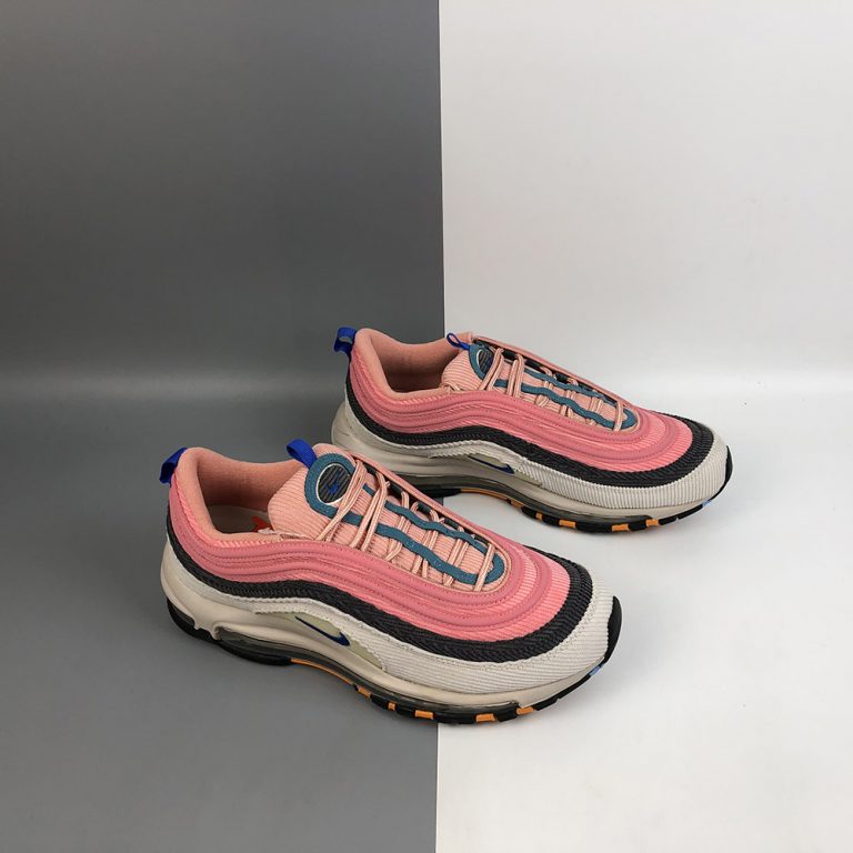 Nike Air Max 97 “Corduroy Pack” Beige Pink Blue For Sale – The Sole Line