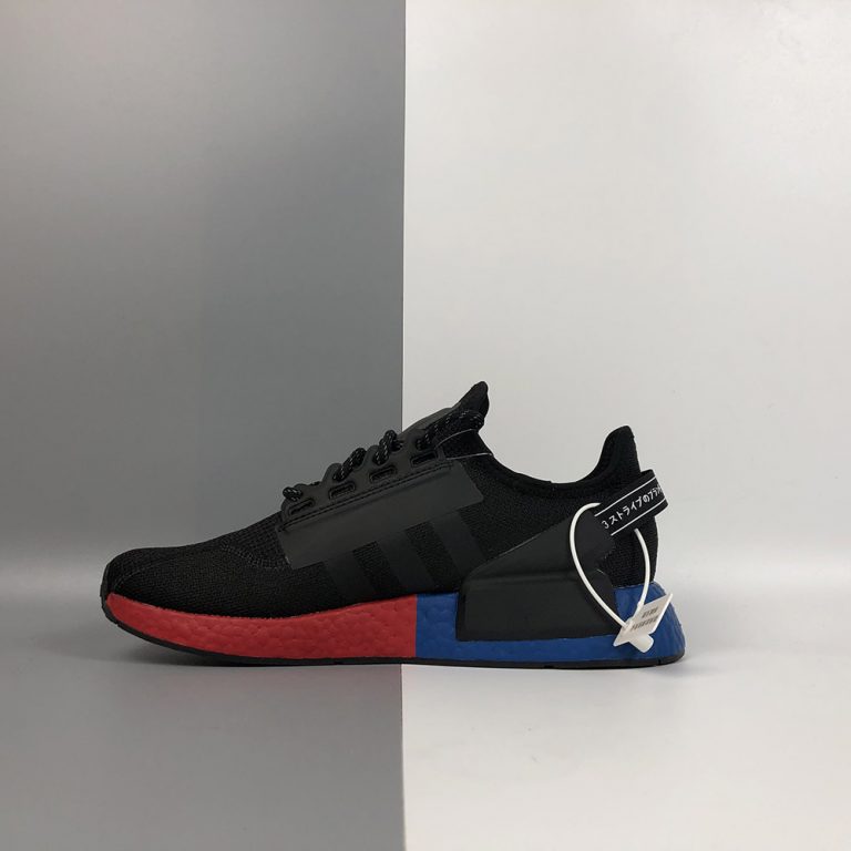 mens nmd all black