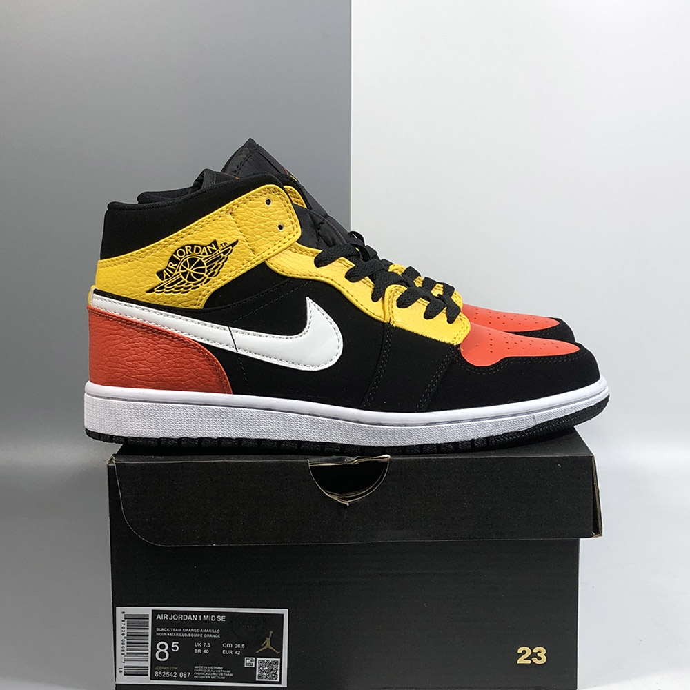 black and yellow jordan 1 outfit