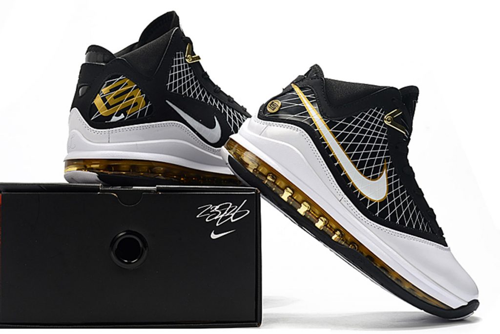 lebron 7 black gold