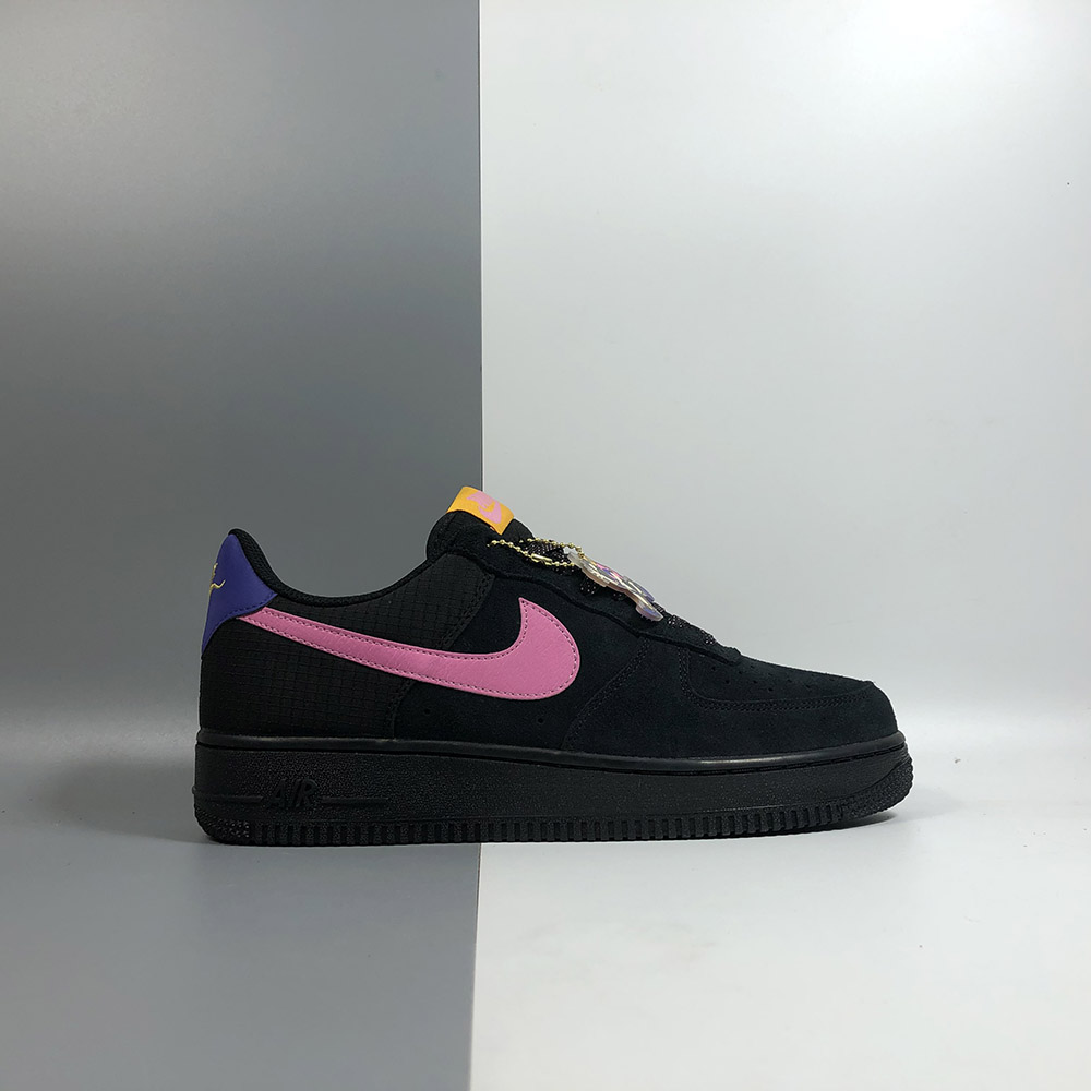 nike air force pink sole
