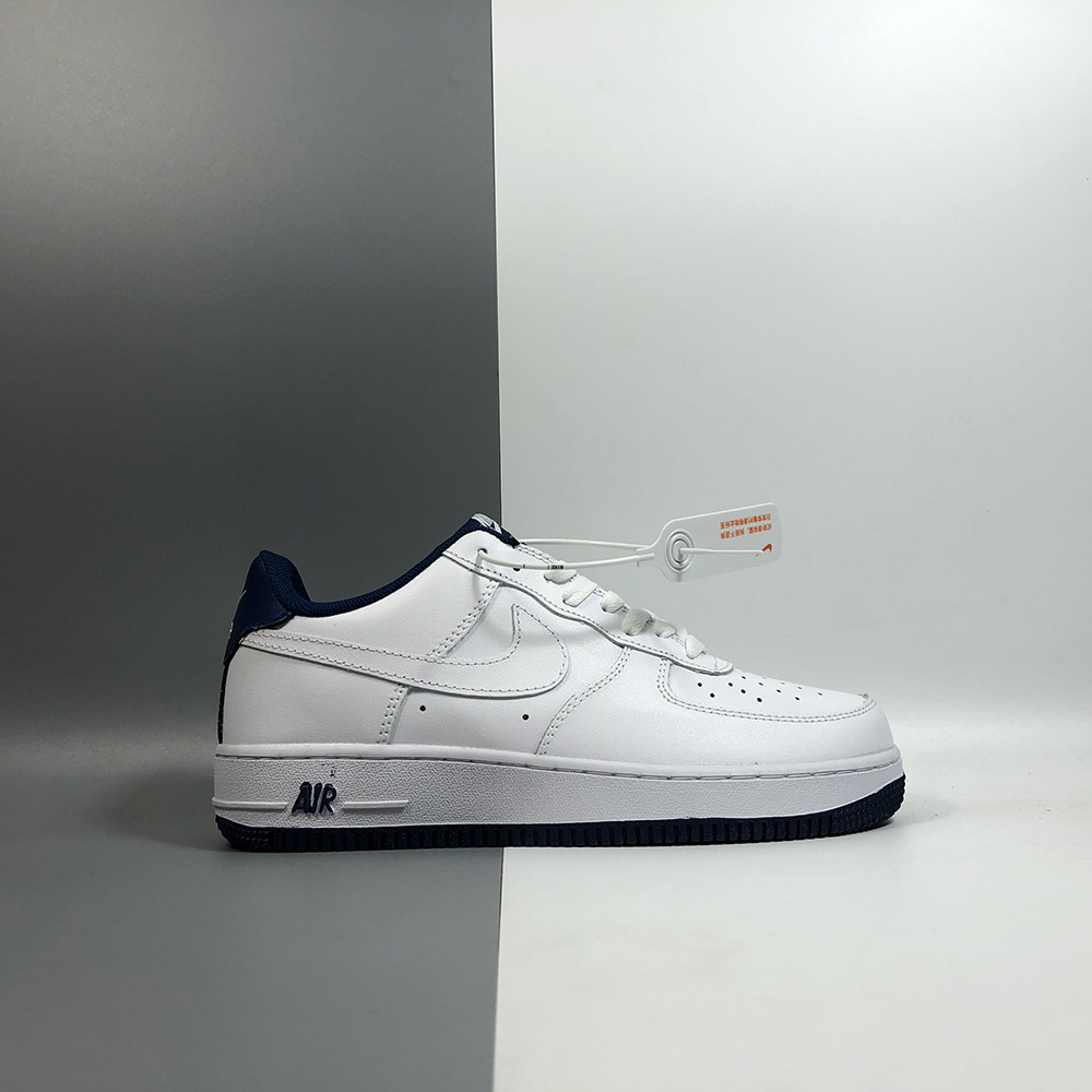 white and navy air force 1