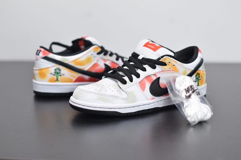 nike sb dunk raygun white