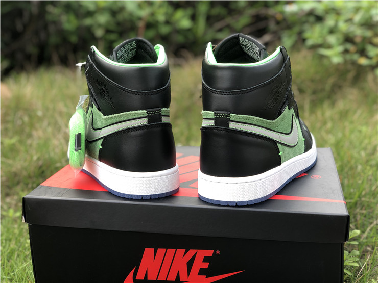 air jordan high zoom green