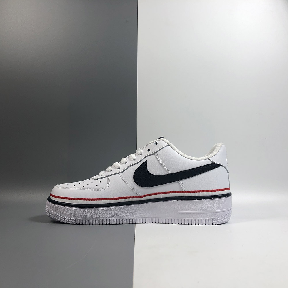 nike air force 1 low red blue white