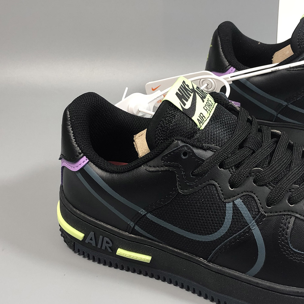 air force 1 react violet star