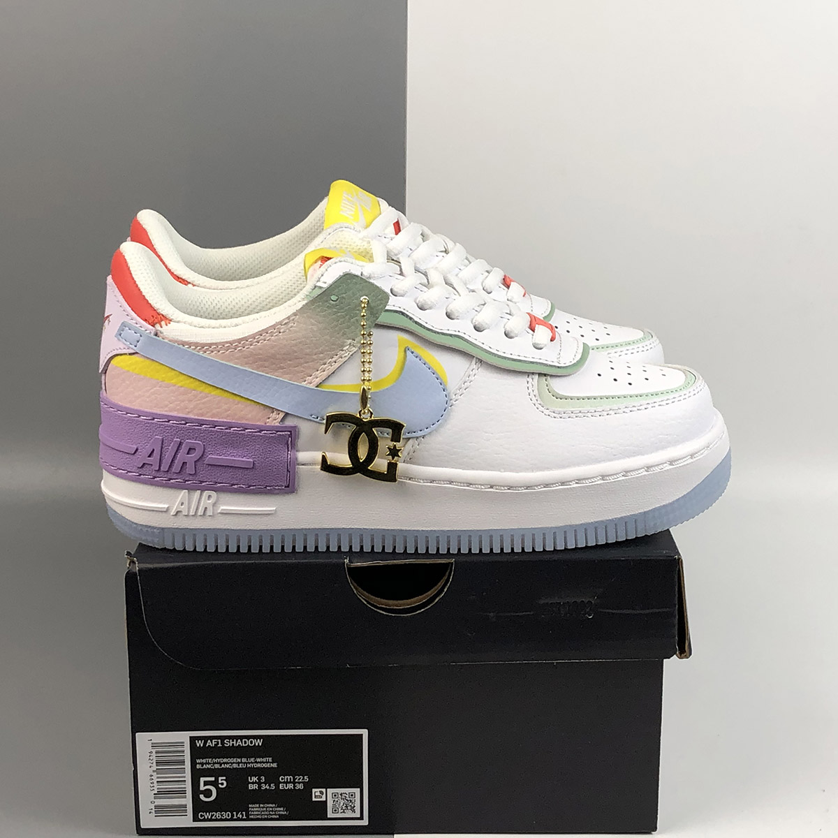 air force one shadow multicolor