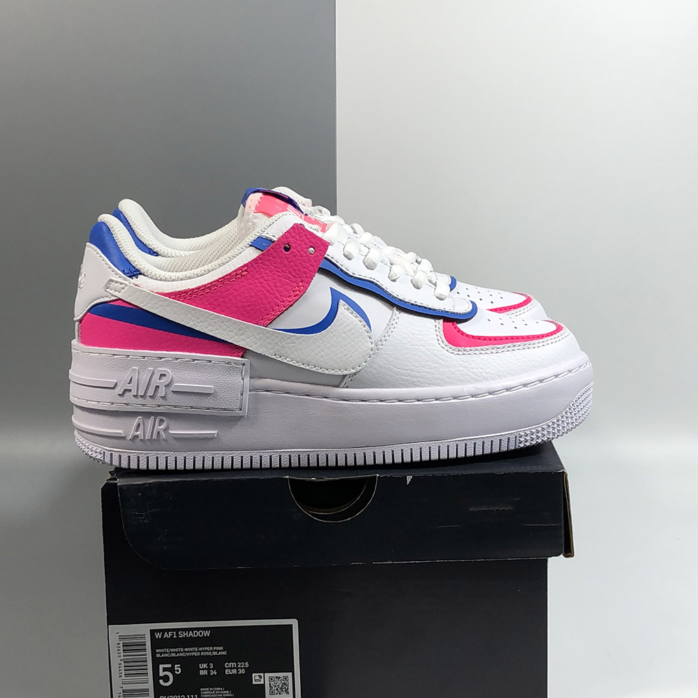 nike air force 1 shadow pink and blue