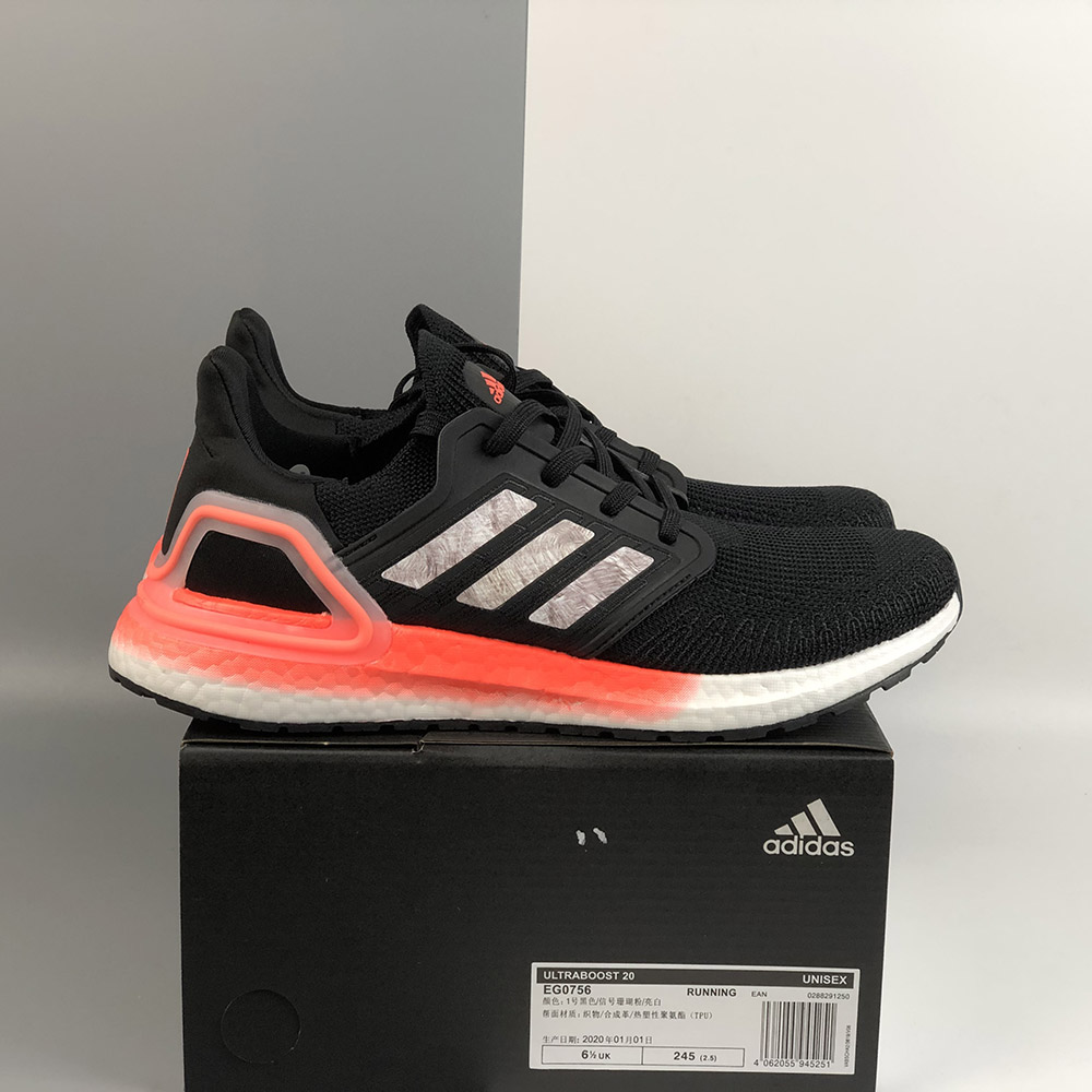 Adidas Ultraboost Core Black Cloud White Signal Coral For Sale The Sole Line