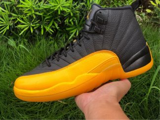 Air Jordan 12 Black/University Gold For Sale – The Sole Line