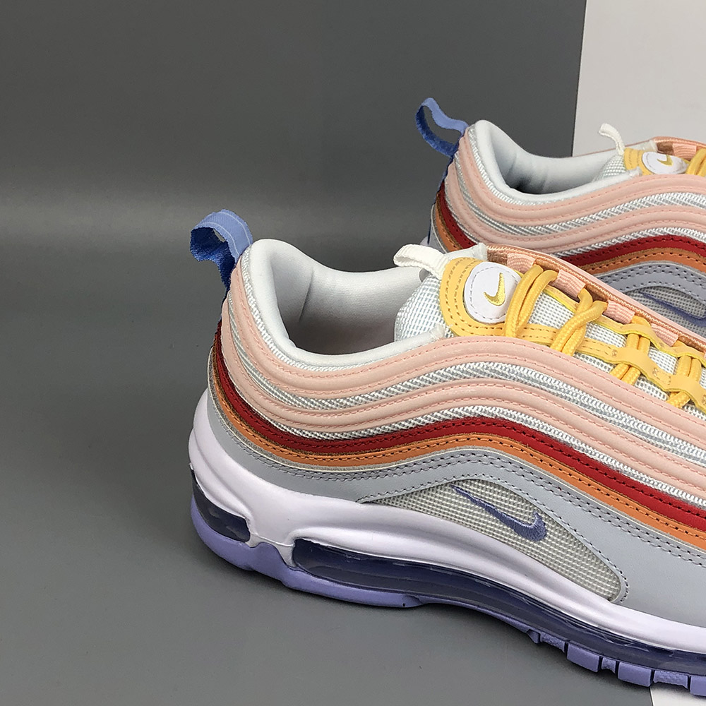 red orange and yellow air max 97